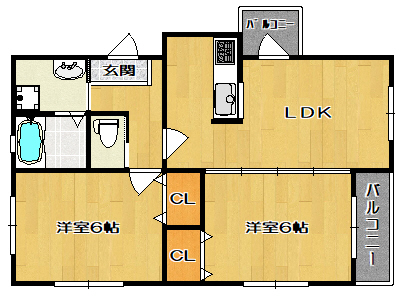 S.HOUSE間取り1